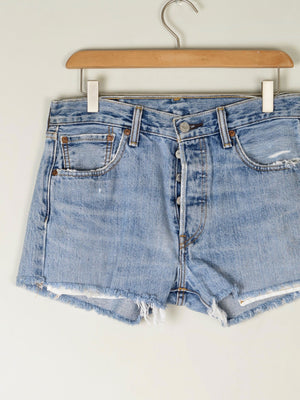 Vintage Levis Denim Shorts 31" 10/12 - The Harlequin
