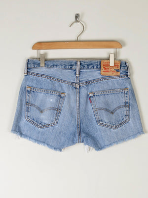 Vintage Levis Denim Shorts 31" 10/12 - The Harlequin