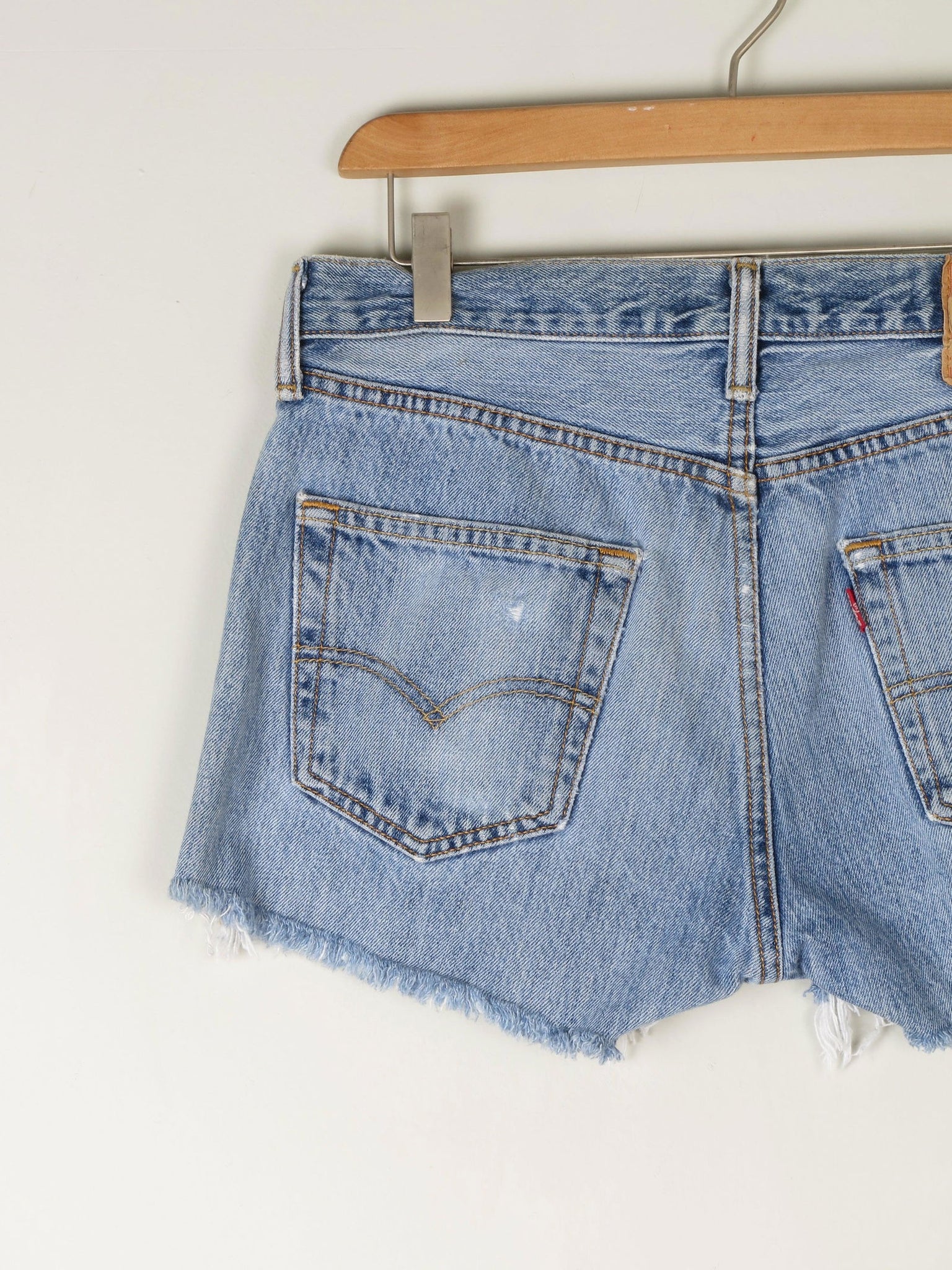 Vintage Levis Denim Shorts 31" 10/12 - The Harlequin