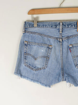 Vintage Levis Denim Shorts 31" 10/12 - The Harlequin