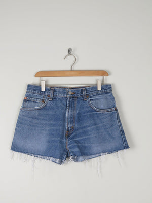 Vintage Levis Denim Shorts 31 10/12 - The Harlequin