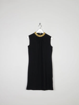 Vintage Little Black Dress 1950/60s 8/10 - The Harlequin