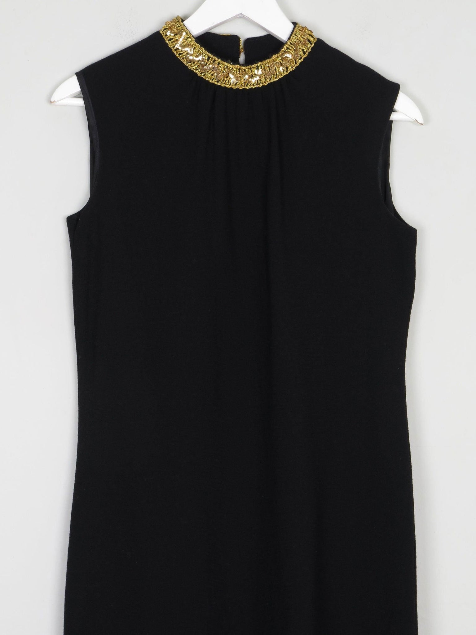 Vintage Little Black Dress 1950/60s 8/10 - The Harlequin