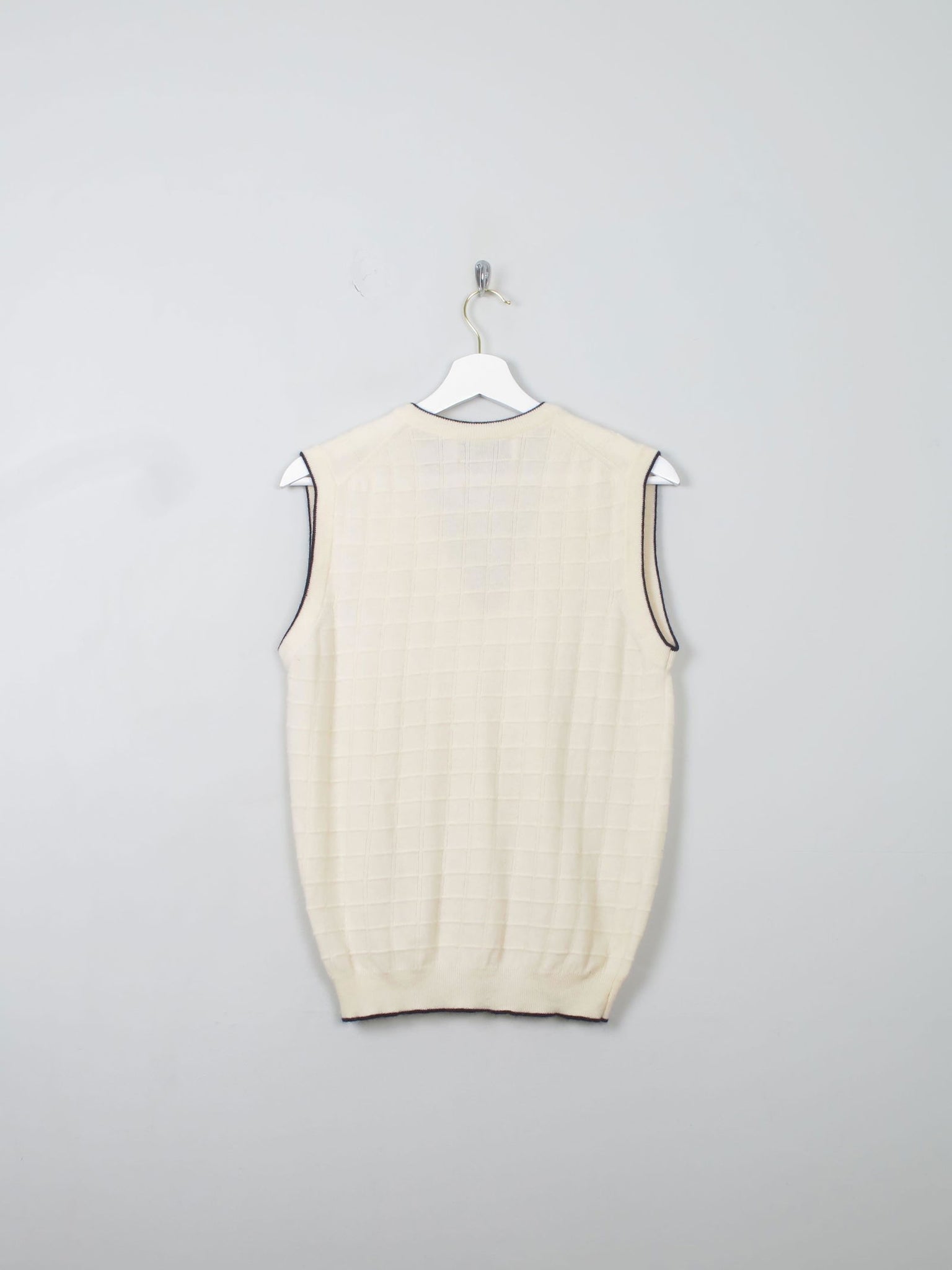 Vintage Lye & Scot Cream Tank Top S - The Harlequin