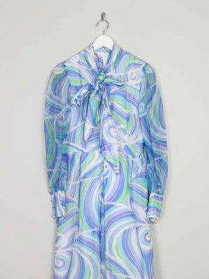 Vintage Maxi Dress Blue 6/8 XS - The Harlequin