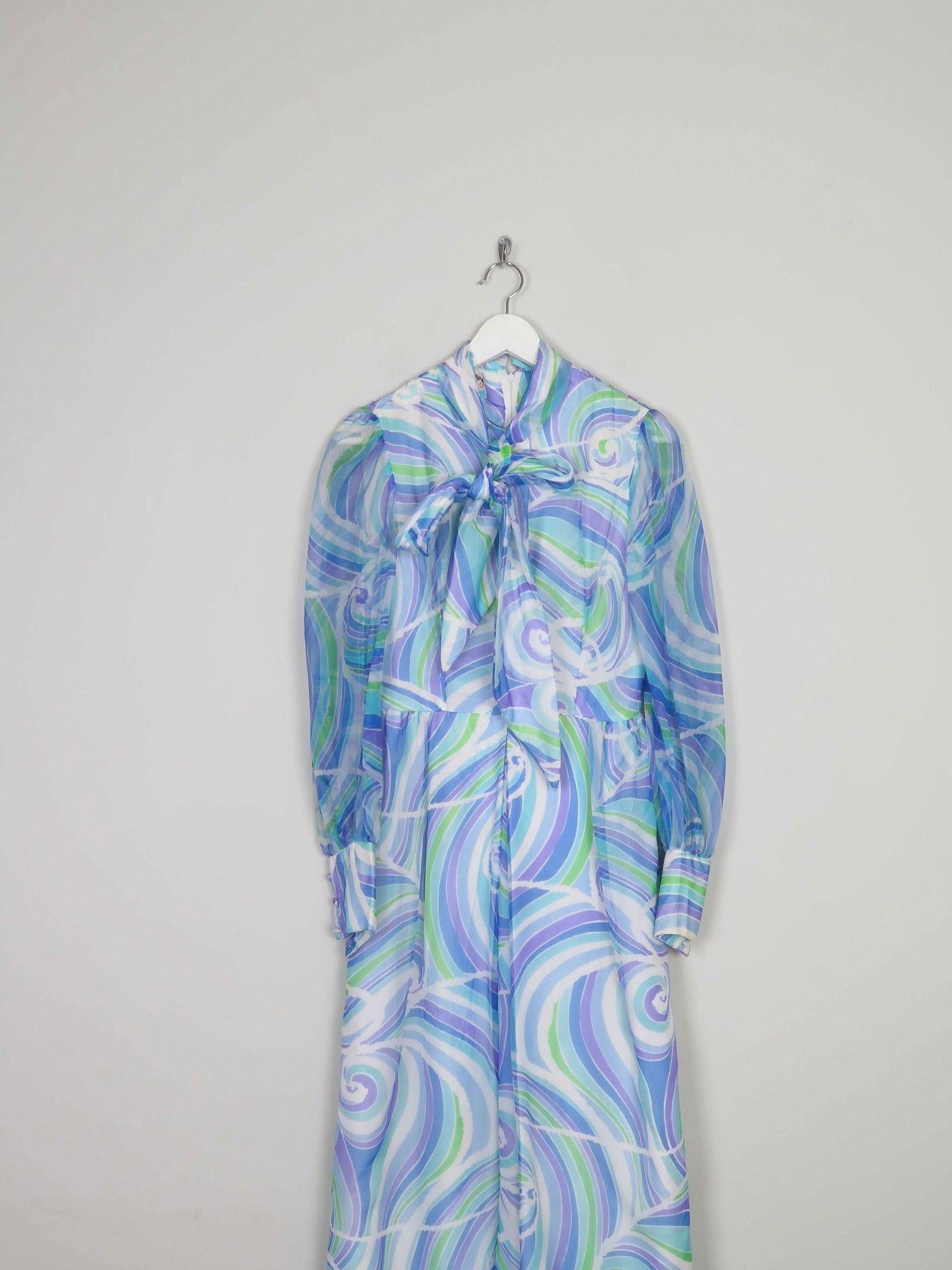 Vintage Maxi Dress Blue 6/8 XS - The Harlequin