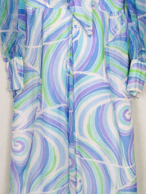 Vintage Maxi Dress Blue 6/8 XS - The Harlequin