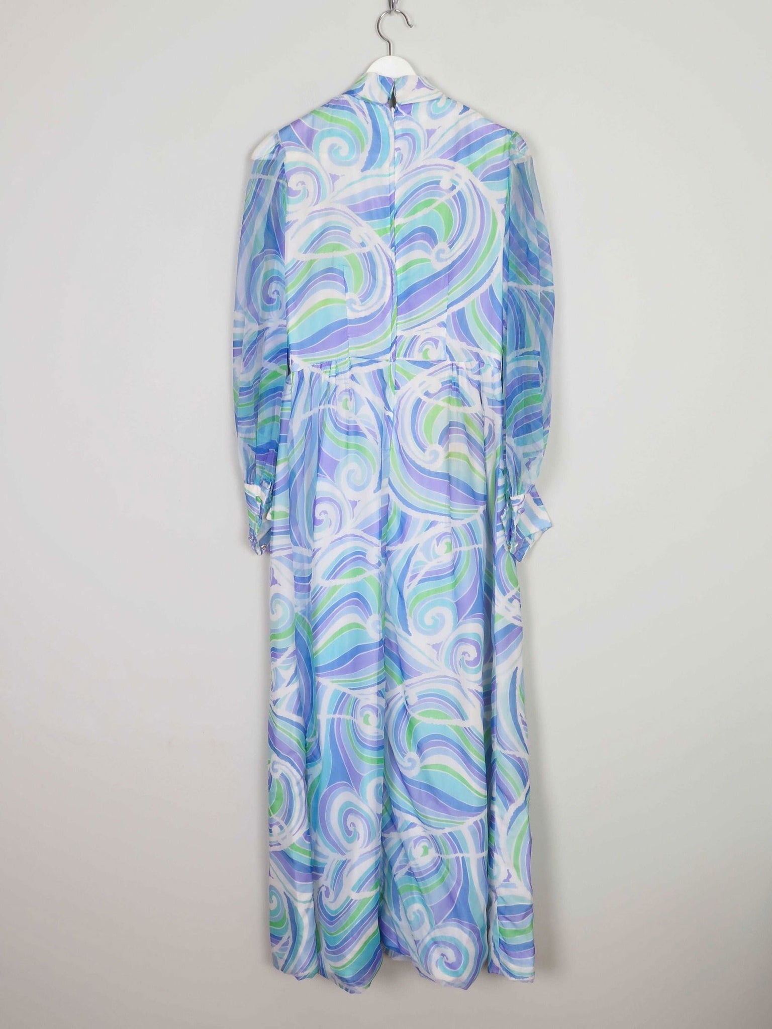 Vintage Maxi Dress Blue 6/8 XS - The Harlequin