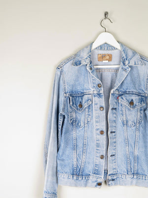 Vintage Men’s Blue Levi’s Denim Jacket Trucker S - The Harlequin