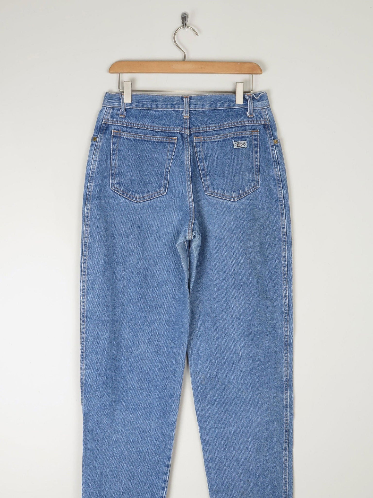 Blue Vintage Mom Jeans Curvy Shape 30/30 - The Harlequin