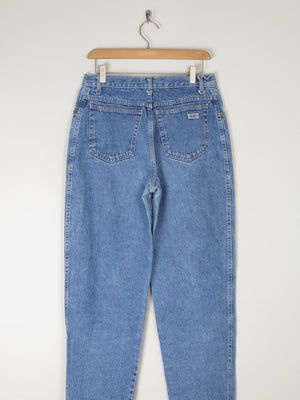 Blue Vintage Mom Jeans Curvy Shape 30/30 - The Harlequin