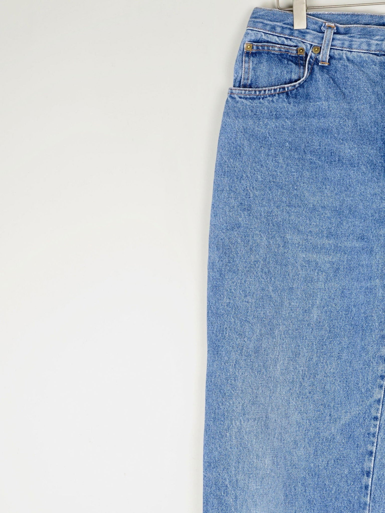 Blue Vintage Mom Jeans Curvy Shape 30/30 - The Harlequin