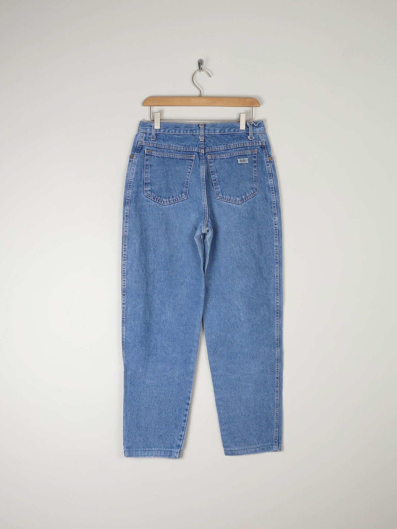 Blue Vintage Mom Jeans Curvy Shape 30/30 - The Harlequin
