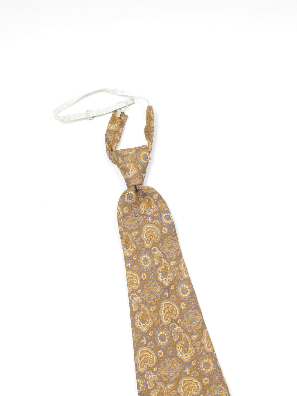 Vintage Paisley Tan Tie - The Harlequin