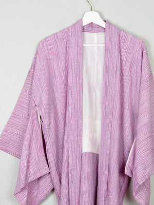 Vintage Pink Haori Kimono S/M - The Harlequin