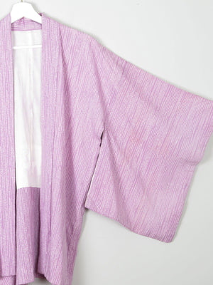 Vintage Pink Haori Kimono S/M - The Harlequin