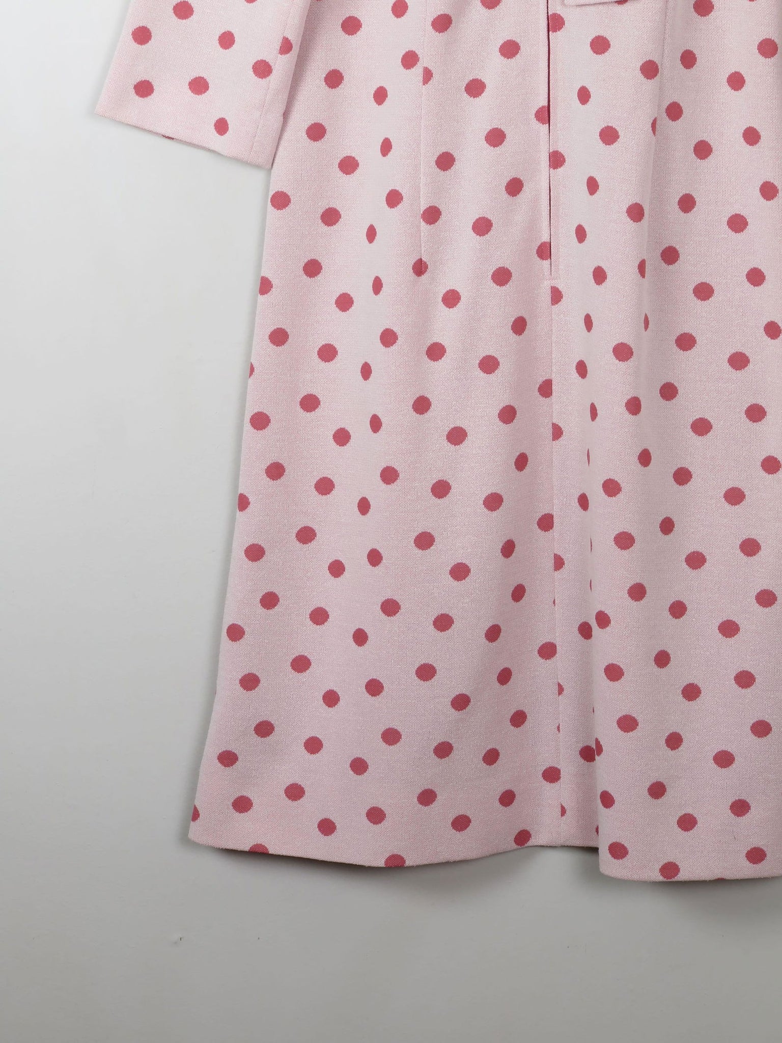 Vintage Pink Polka Dot Dress 10/12 - The Harlequin