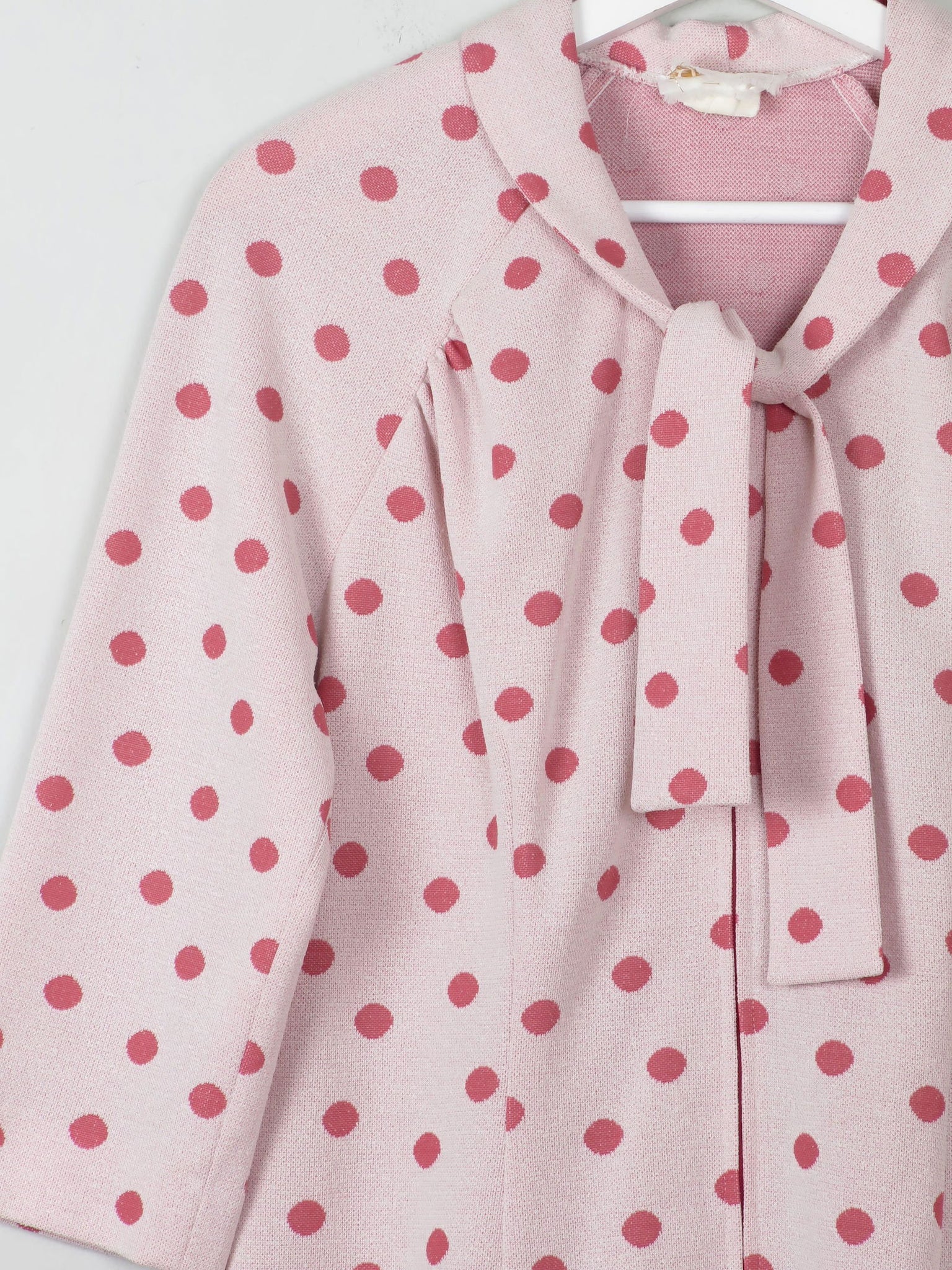 Vintage Pink Polka Dot Dress 10/12 - The Harlequin