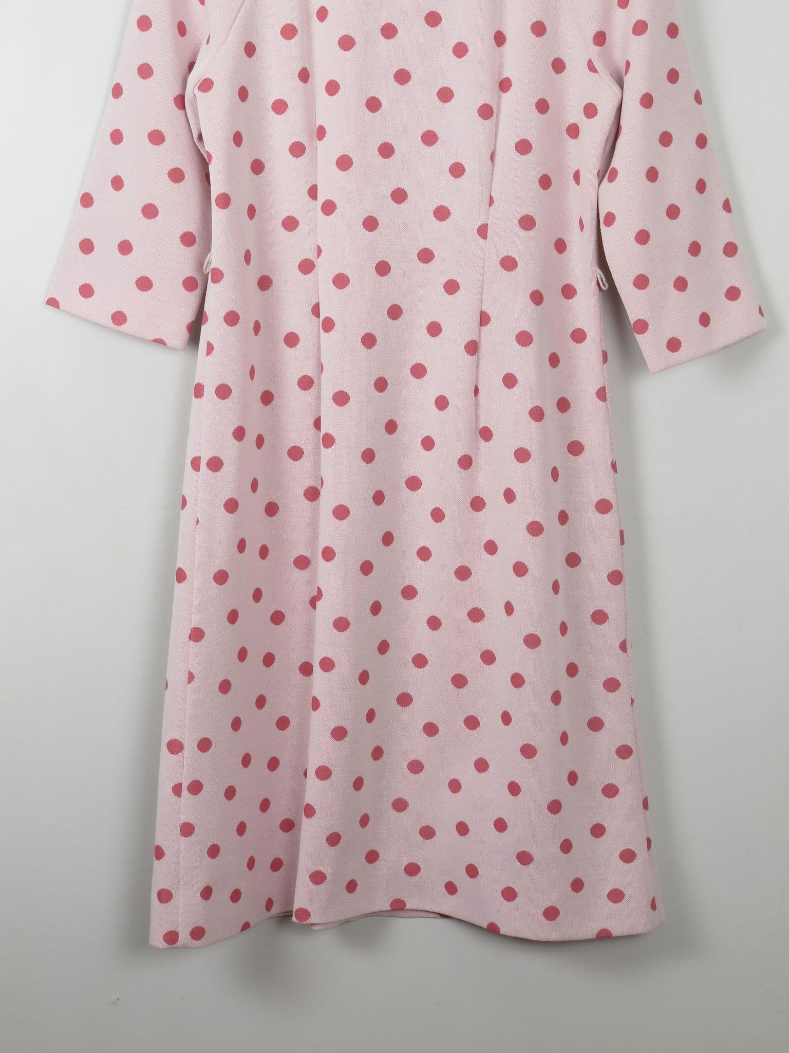 Vintage Pink Polka Dot Dress 10/12 - The Harlequin