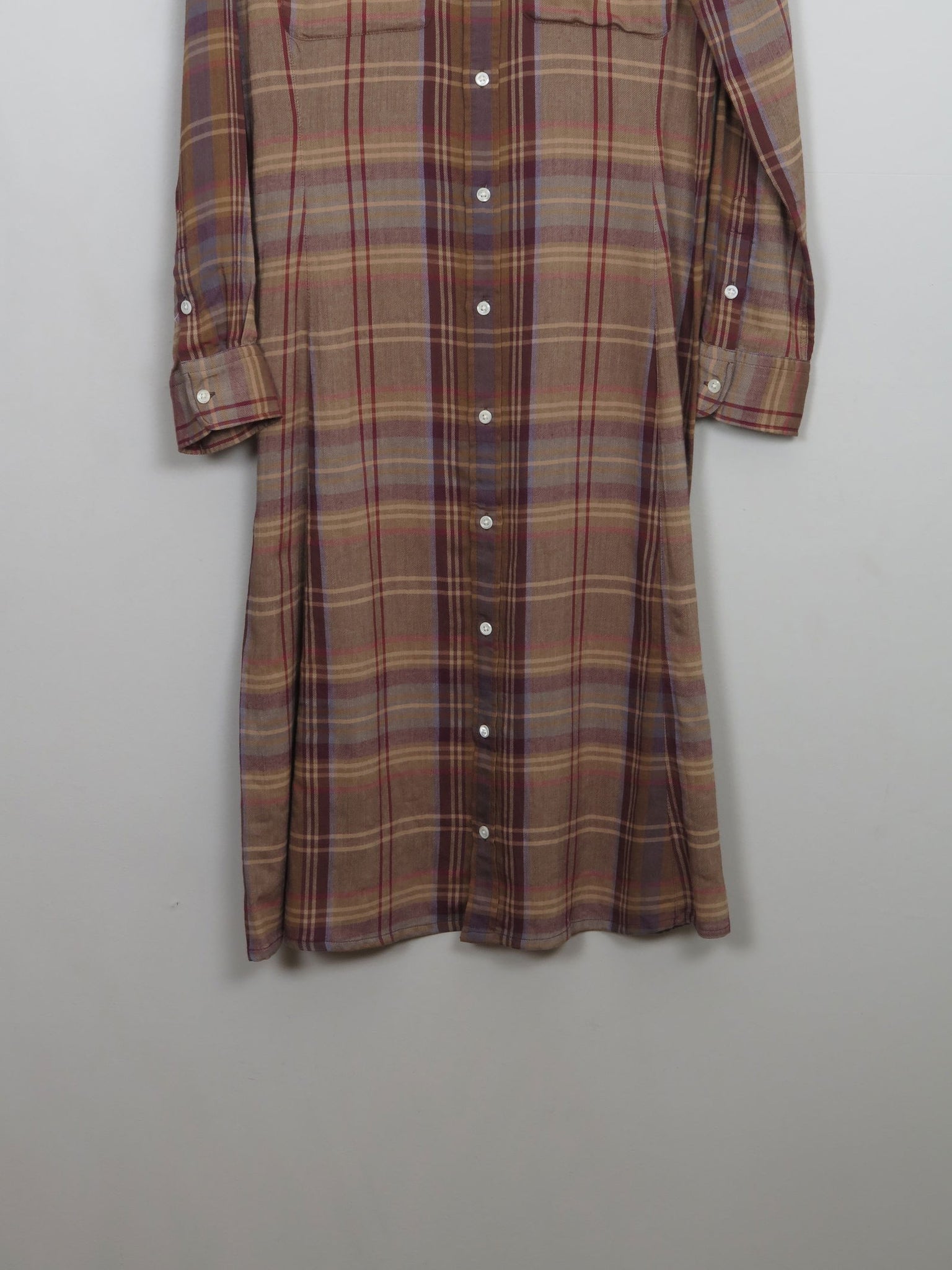 Vintage Polo Ralph Lauren Shirt Dress M - The Harlequin