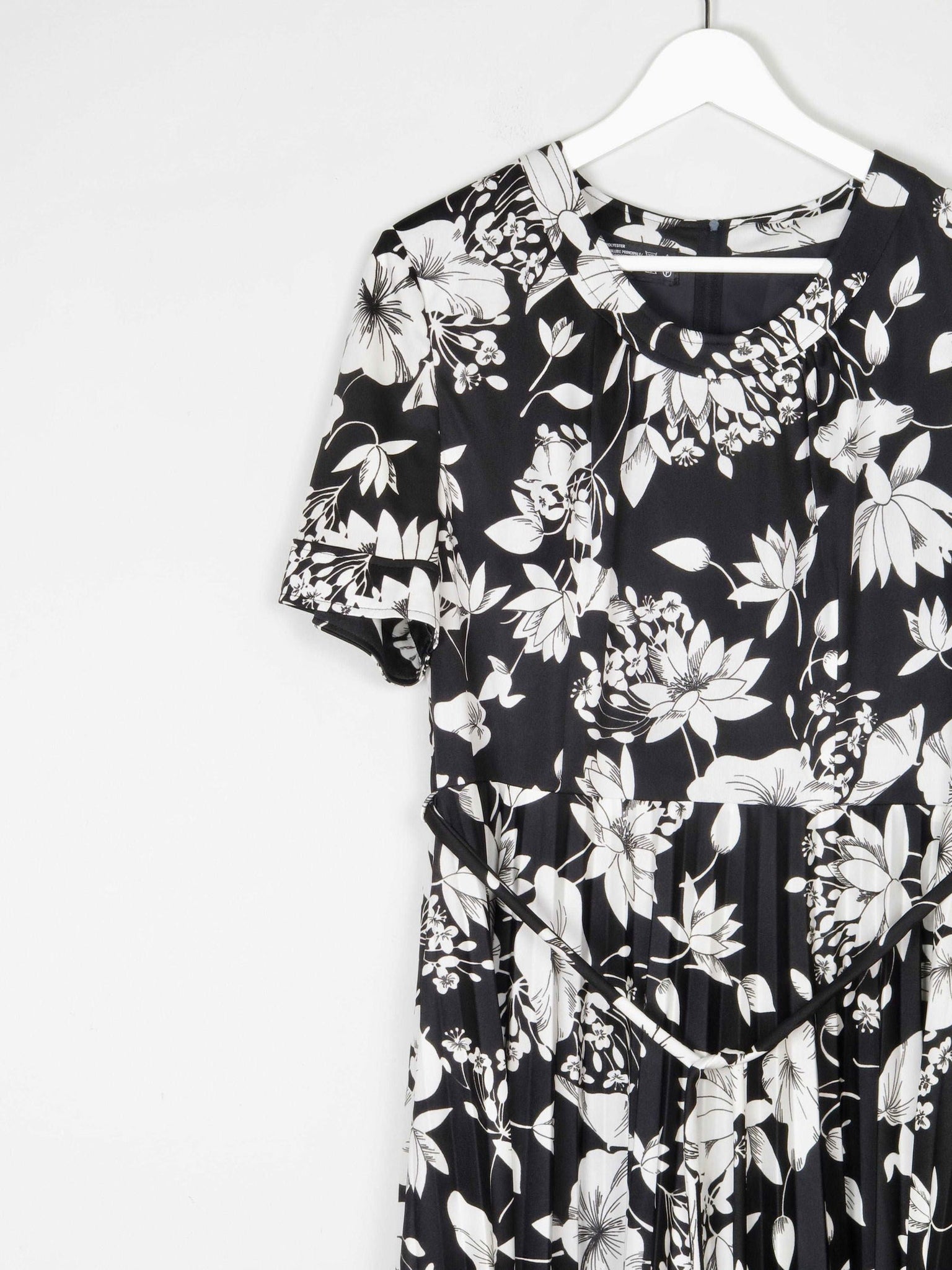 Vintage Printed 1970s Midi Dress L/XL - The Harlequin
