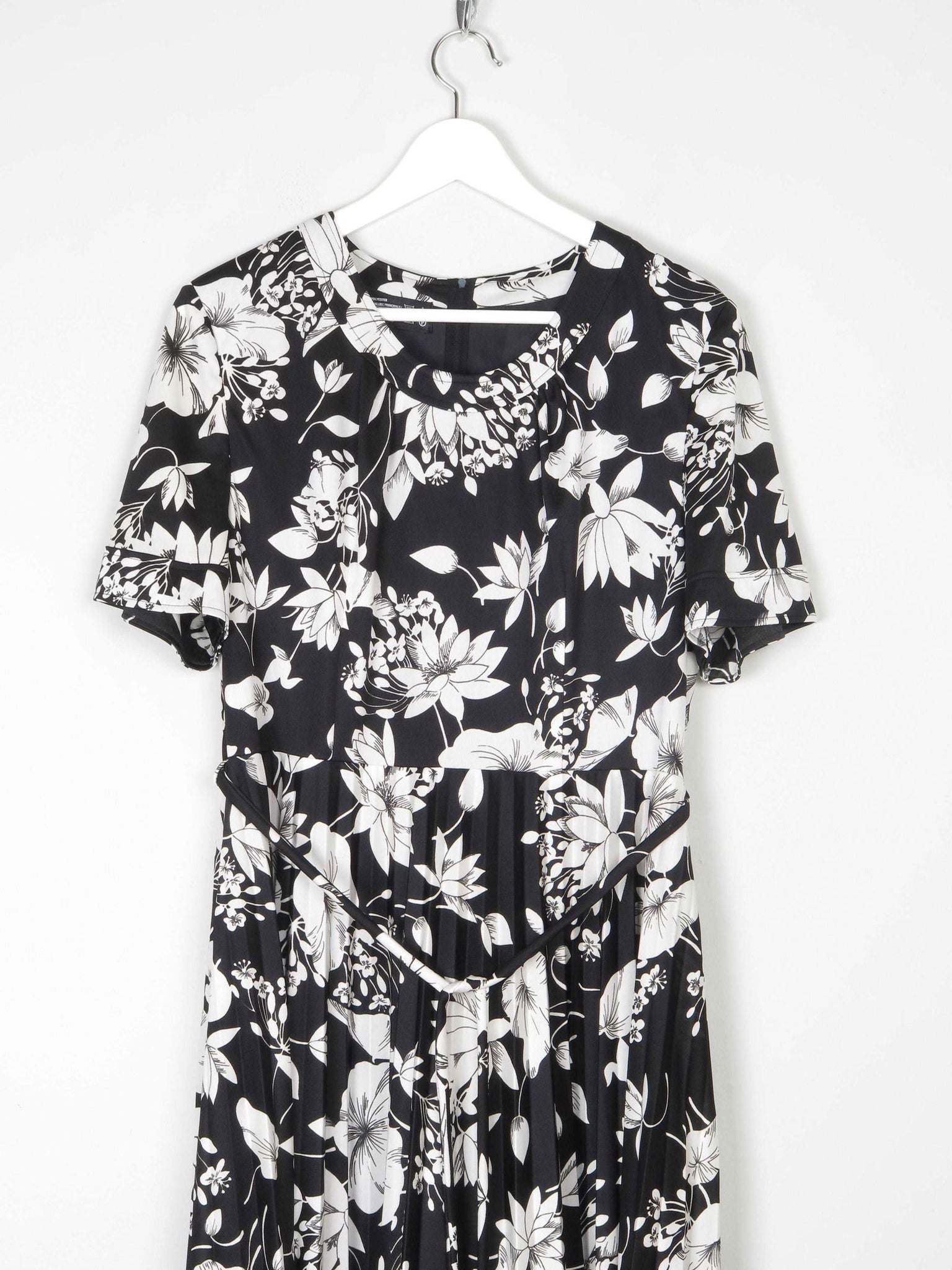 Vintage Printed 1970s Midi Dress L/XL - The Harlequin