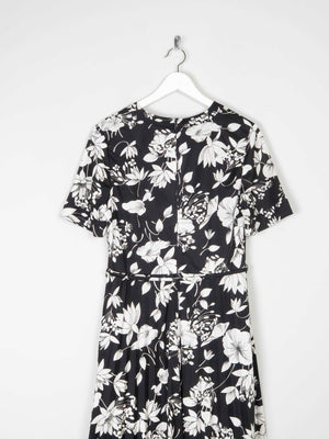 Vintage Printed 1970s Midi Dress L/XL - The Harlequin