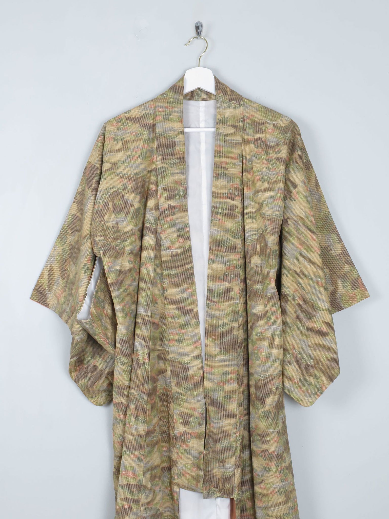 Vintage Printed Kimono S/M - The Harlequin
