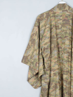 Vintage Printed Kimono S/M - The Harlequin