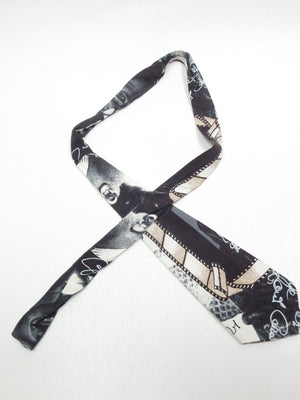 Vintage Printed Tie - The Harlequin