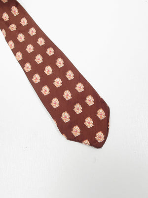 Vintage Printed Tie Unused 1960s - The Harlequin