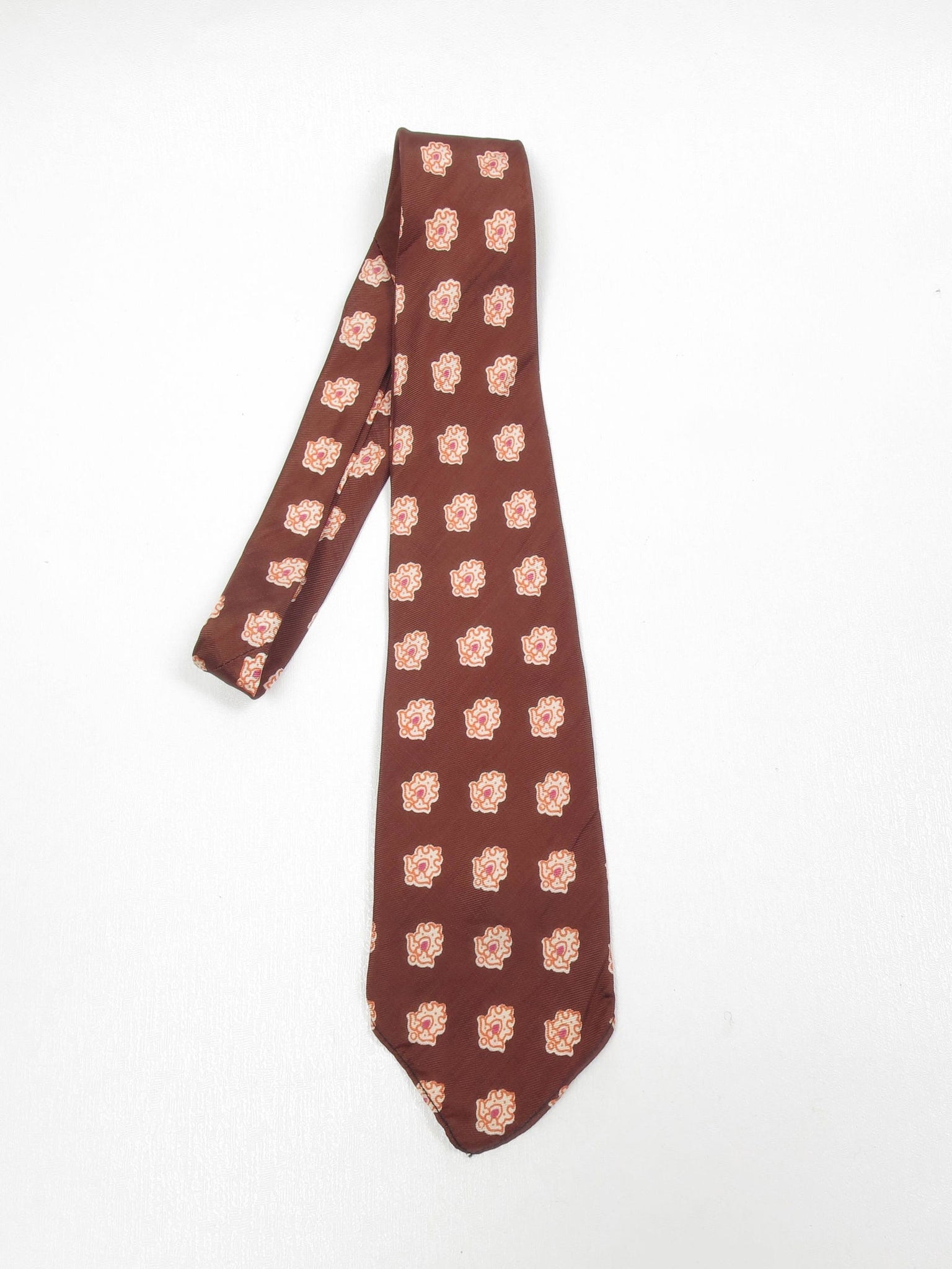 Vintage Printed Tie Unused 1960s - The Harlequin