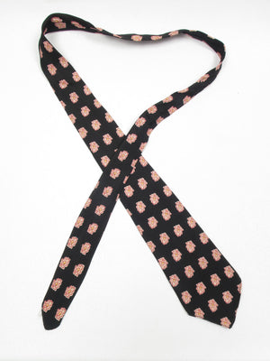 Vintage Printed Tie Unused 1960s - The Harlequin