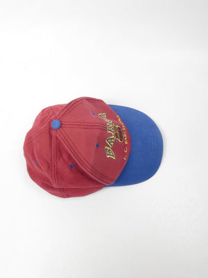 Vintage Rare Barca F.C. Barcelona Snap Back Cap S/M - The Harlequin
