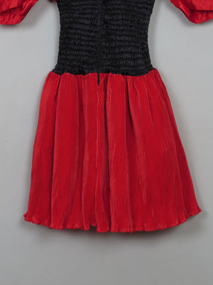 Vintage Red Embellished 80's Dress XS/S - The Harlequin