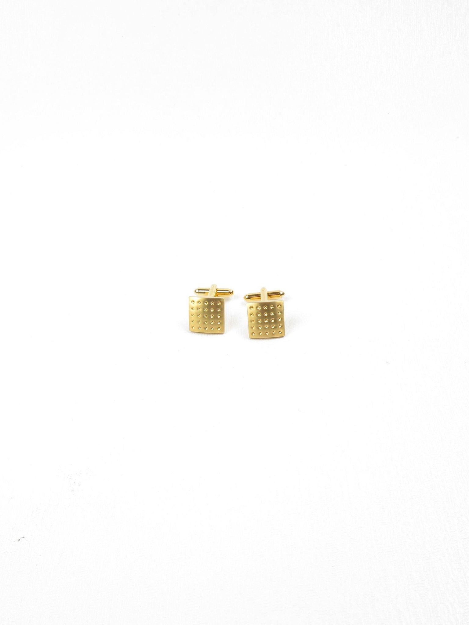 Vintage Style Gold Coloured Cufflinks - The Harlequin
