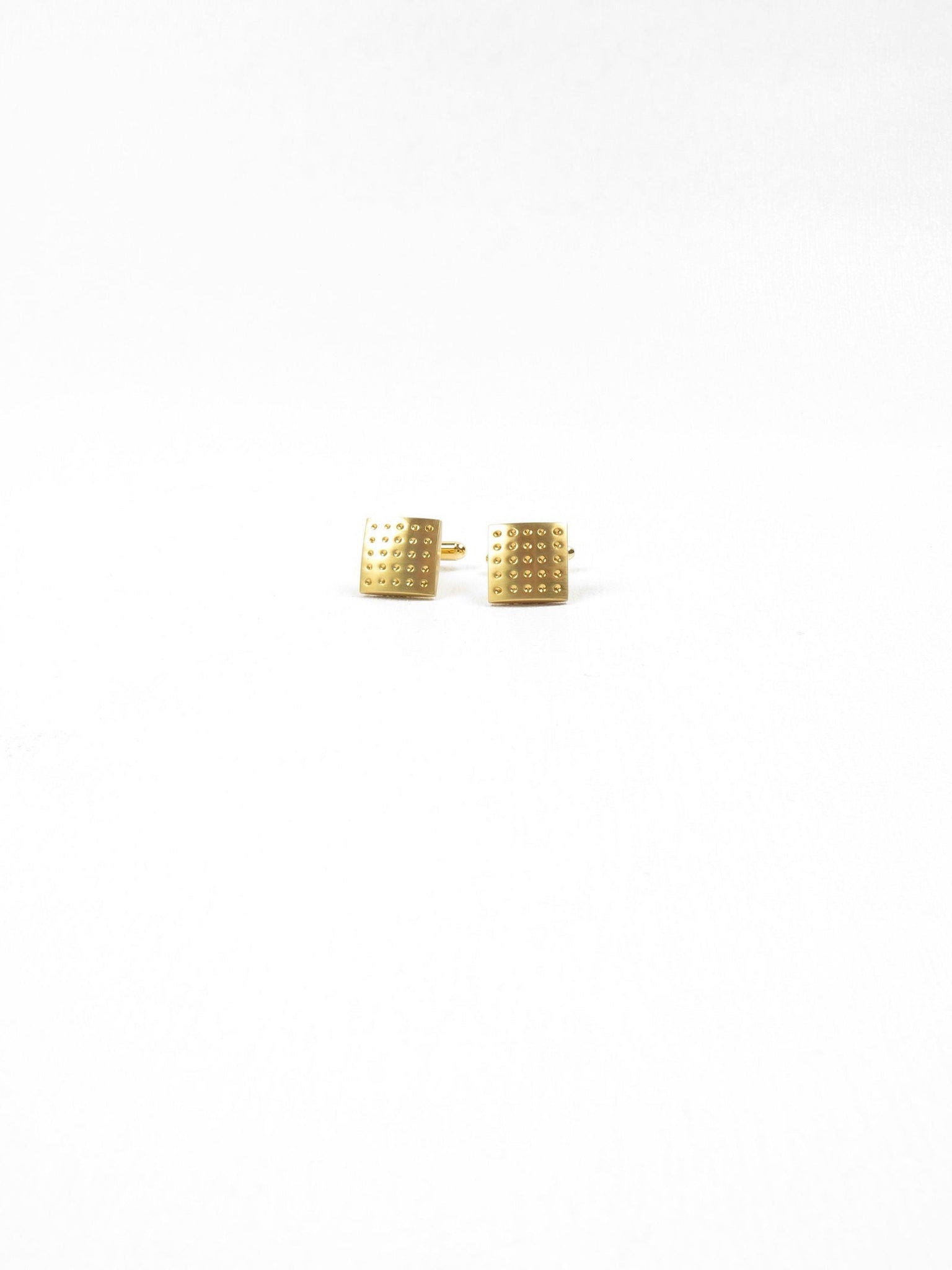 Vintage Style Gold Coloured Cufflinks - The Harlequin