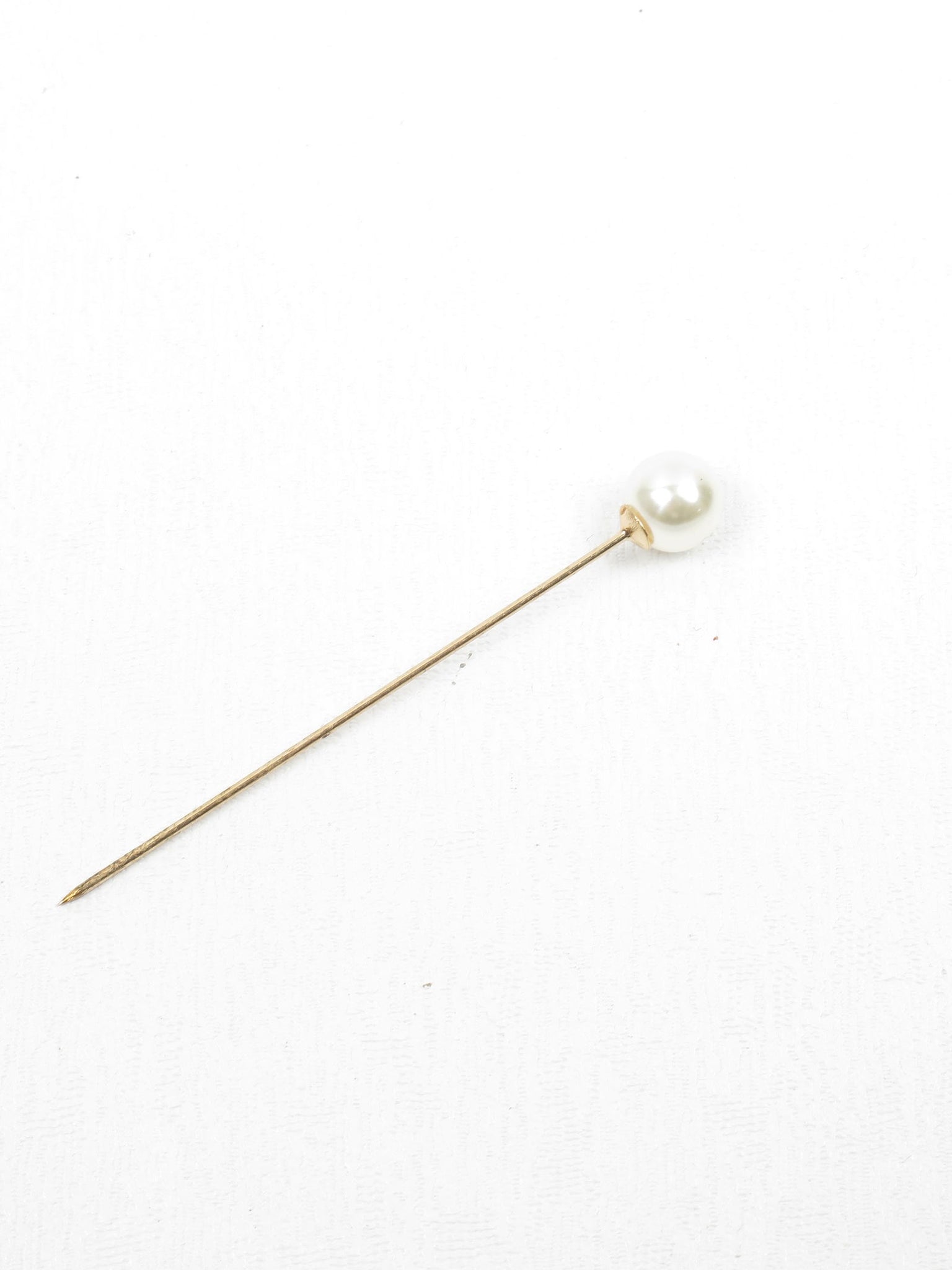 Vintage Style Pearl Hat Pin - The Harlequin