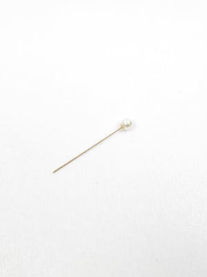 Vintage Style Pearl Hat Pin - The Harlequin