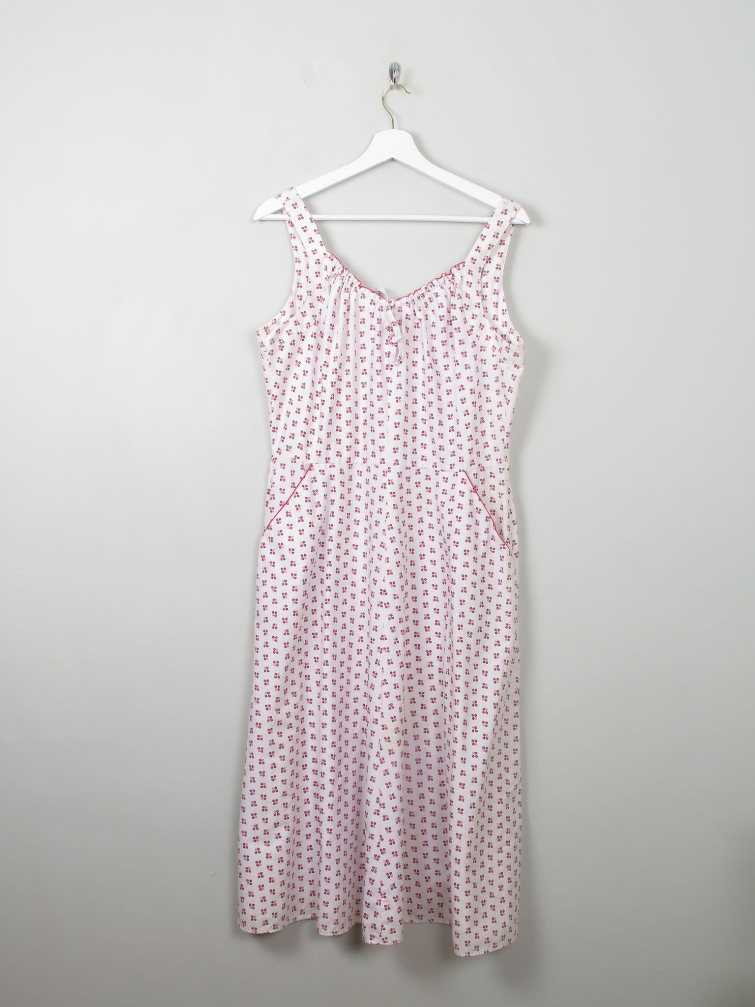 Vintage Summer Dress L - The Harlequin