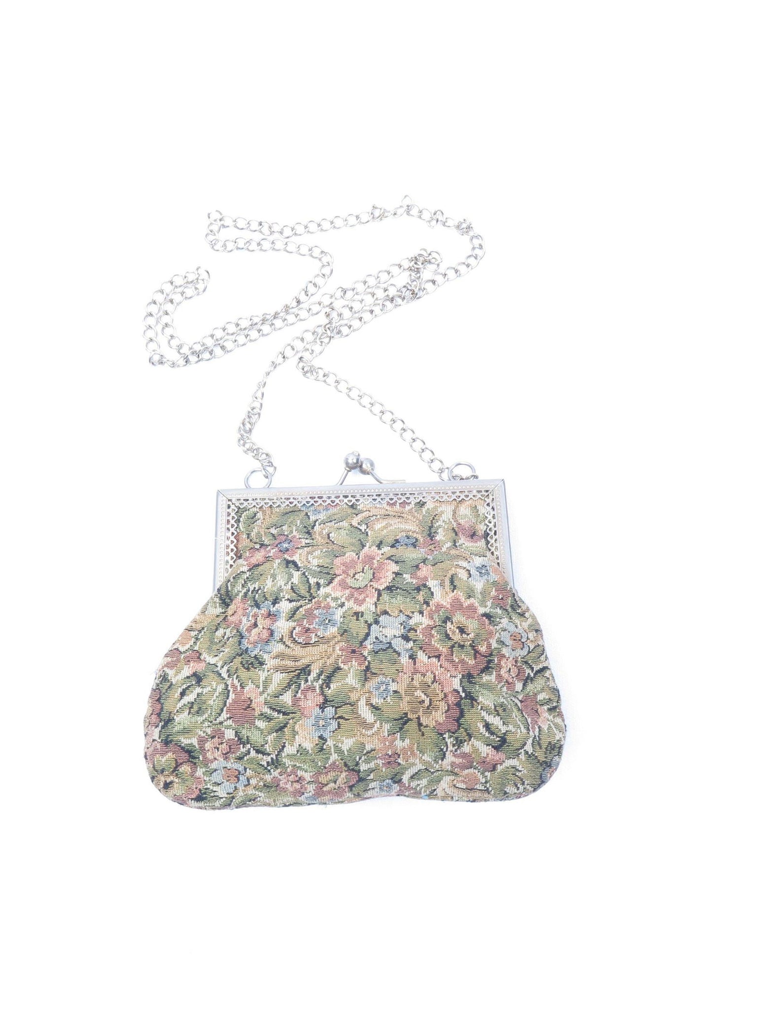 Vintage Tapestry Evening Bag - The Harlequin