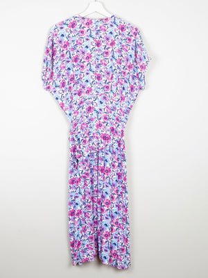 Vintage Tea Dress Pink Floral S 8/10 - The Harlequin