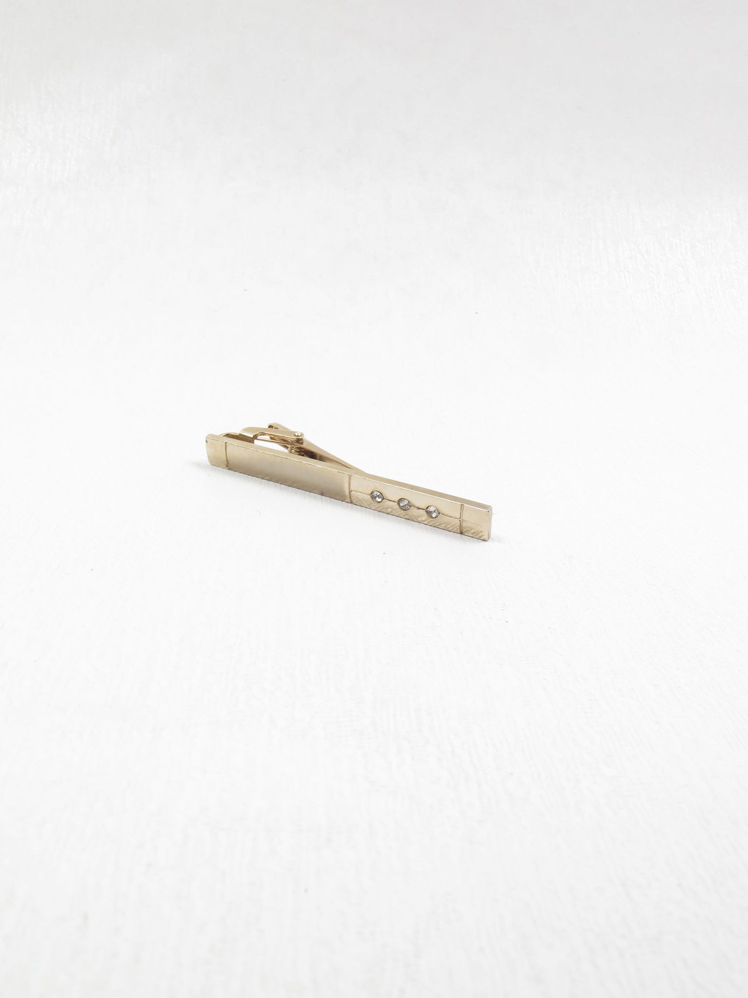 Vintage Tie Pin Gold Metal - The Harlequin