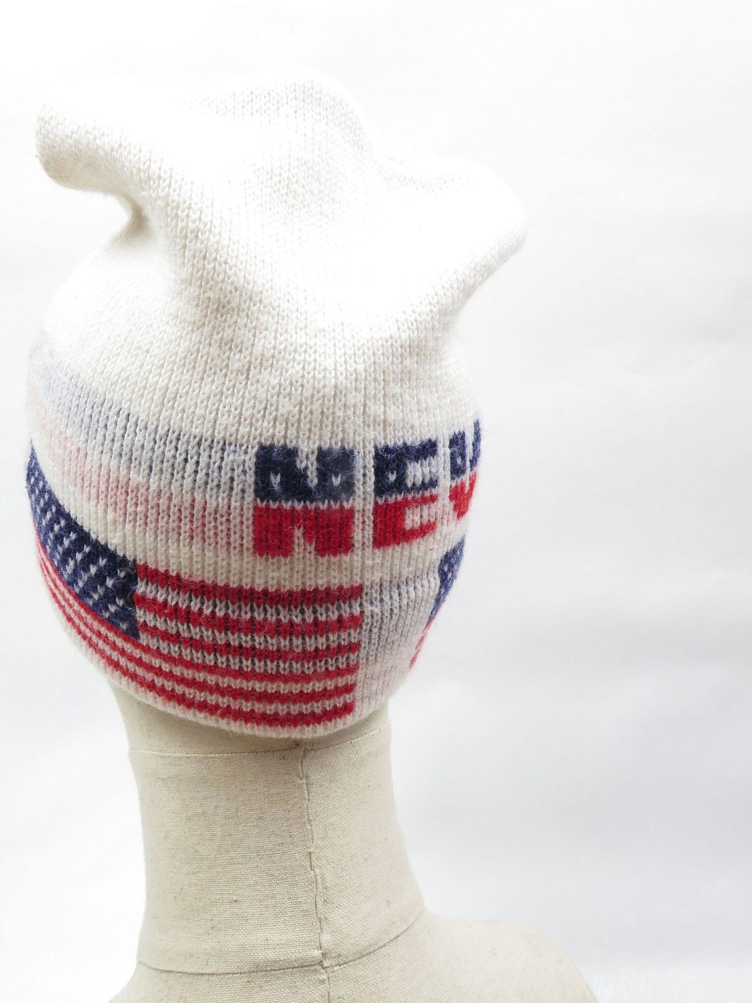 Vintage Wool New York Ski Hat S - The Harlequin