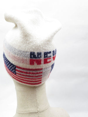 Vintage Wool New York Ski Hat S - The Harlequin