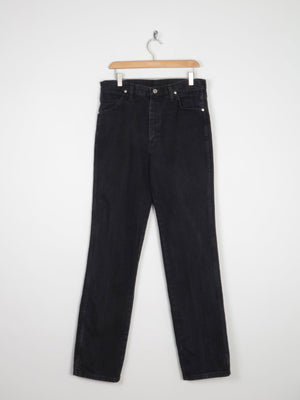 Vintage Wrangler Black Denim Jeans 30/34 - The Harlequin