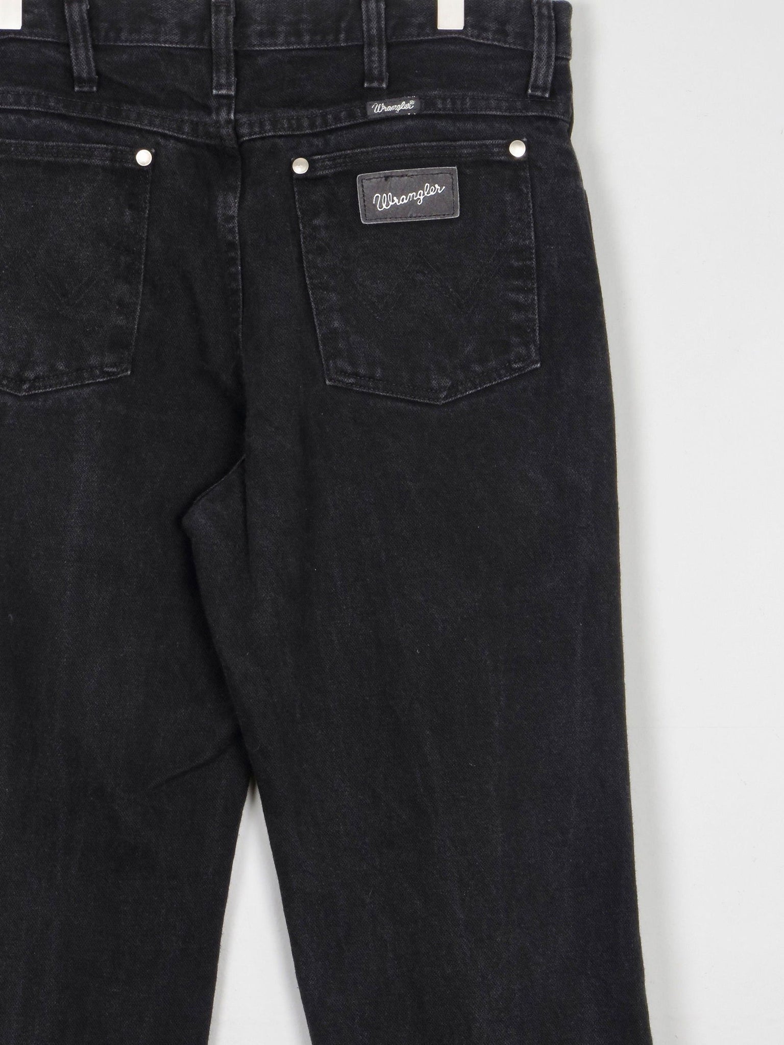 Vintage Wrangler Black Denim Jeans 30/34 - The Harlequin