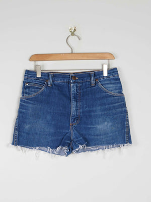 Vintage Wrangler Cut-Off Denim Shorts S - The Harlequin