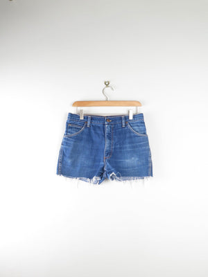 Vintage Wrangler Denim Shorts 30 W - The Harlequin