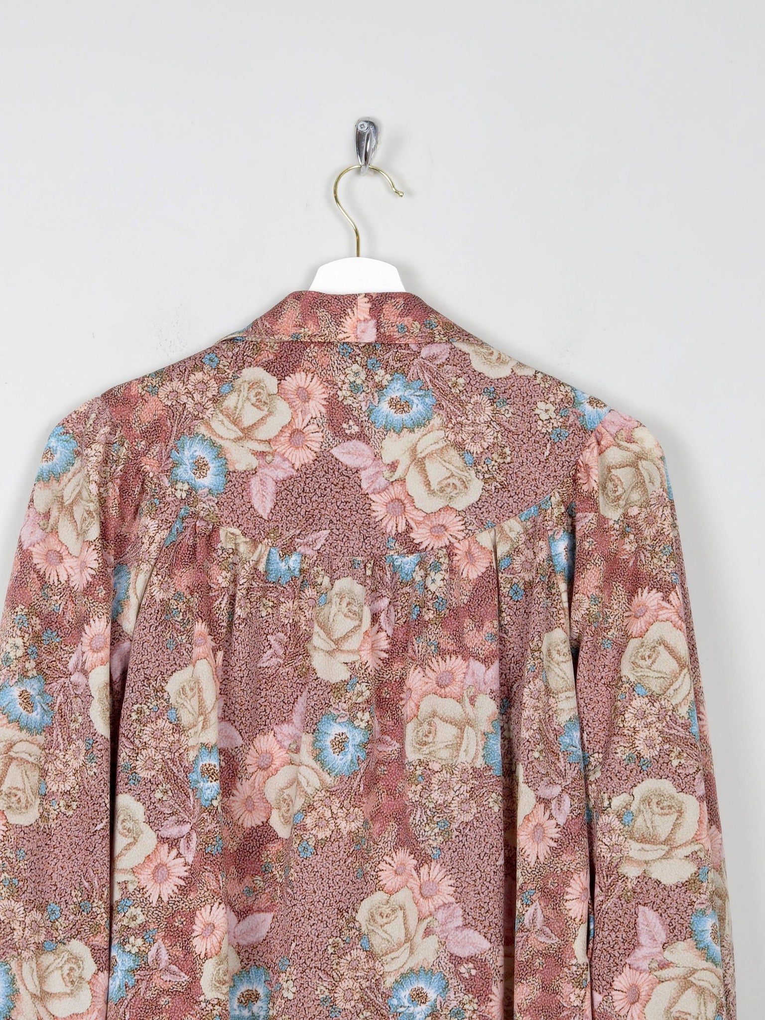 Women's 1970s Printed Vintage Fredrick Howard  Blouse S/M - The Harlequin